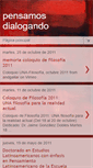 Mobile Screenshot of pensamosdialogando.blogspot.com