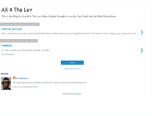 Tablet Screenshot of all4thaluv.blogspot.com
