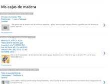 Tablet Screenshot of miscajasdemadera.blogspot.com