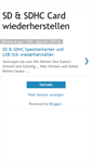 Mobile Screenshot of bilder-wiederherstellen2.blogspot.com