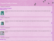 Tablet Screenshot of fayescraftycorner.blogspot.com