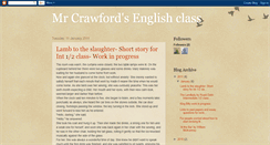 Desktop Screenshot of mrcrawford-englishclass.blogspot.com