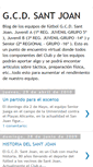 Mobile Screenshot of gcdsantjoan.blogspot.com