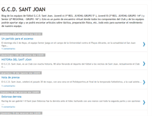 Tablet Screenshot of gcdsantjoan.blogspot.com