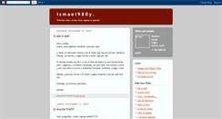 Desktop Screenshot of ismael980.blogspot.com