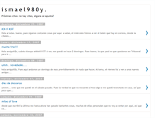 Tablet Screenshot of ismael980.blogspot.com
