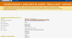 Desktop Screenshot of analisesdeacoes.blogspot.com