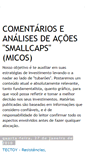 Mobile Screenshot of analisesdeacoes.blogspot.com