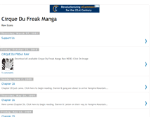 Tablet Screenshot of cirquedufreakmanga.blogspot.com