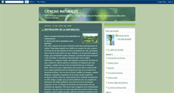 Desktop Screenshot of cienciasnaturalesenlinea.blogspot.com