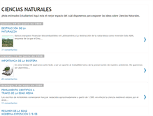 Tablet Screenshot of cienciasnaturalesenlinea.blogspot.com