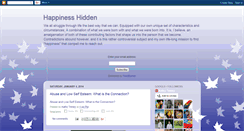 Desktop Screenshot of hidinghappiness.blogspot.com