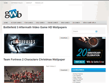 Tablet Screenshot of gamewallbase.blogspot.com