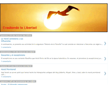 Tablet Screenshot of evadiendolalibertad.blogspot.com