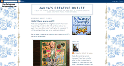 Desktop Screenshot of jannascreativeoutlet.blogspot.com