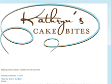 Tablet Screenshot of kathrynscakebites.blogspot.com