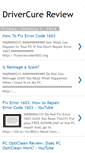 Mobile Screenshot of drivercurescam.blogspot.com