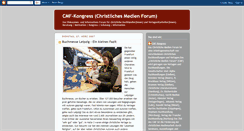 Desktop Screenshot of cmf-kongress.blogspot.com