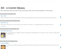 Tablet Screenshot of 365acrochetodyssey.blogspot.com