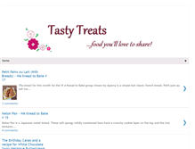 Tablet Screenshot of poornimastastytreats.blogspot.com