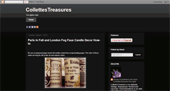 Desktop Screenshot of collettestreasures.blogspot.com