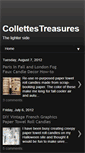 Mobile Screenshot of collettestreasures.blogspot.com