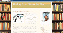 Desktop Screenshot of healingfromdivorceformen.blogspot.com