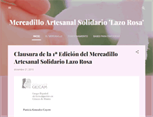 Tablet Screenshot of colaboraconellazorosa.blogspot.com
