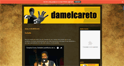 Desktop Screenshot of damelcareto.blogspot.com