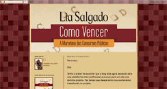 Desktop Screenshot of liasalgado.blogspot.com