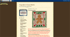 Desktop Screenshot of cupcakescrossstitch.blogspot.com