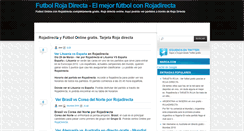 Desktop Screenshot of futboltarjetaroja.blogspot.com