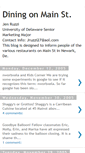 Mobile Screenshot of diningonmainst.blogspot.com
