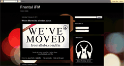 Desktop Screenshot of frontalifm.blogspot.com