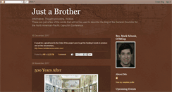 Desktop Screenshot of justabrother.blogspot.com