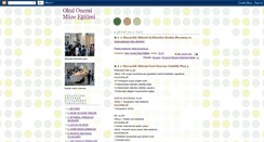 Desktop Screenshot of okuloncesimuzeegitimi.blogspot.com
