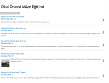 Tablet Screenshot of okuloncesimuzeegitimi.blogspot.com