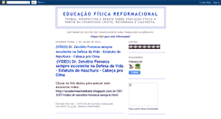 Desktop Screenshot of educacaofisicareformacional.blogspot.com