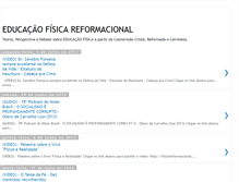 Tablet Screenshot of educacaofisicareformacional.blogspot.com