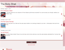 Tablet Screenshot of bodyshakfamily.blogspot.com