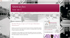 Desktop Screenshot of fabiennedesfleurs.blogspot.com