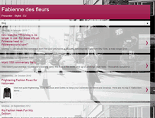 Tablet Screenshot of fabiennedesfleurs.blogspot.com