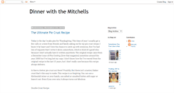 Desktop Screenshot of dinnerwiththemitchells.blogspot.com