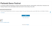 Tablet Screenshot of flatlandsdancefestival.blogspot.com