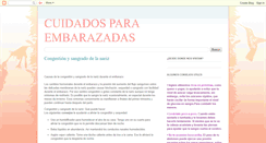 Desktop Screenshot of cuidadosparaembarazadas.blogspot.com