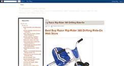 Desktop Screenshot of 3wheeledbikesonline.blogspot.com