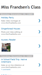 Mobile Screenshot of missfrandsensclass.blogspot.com