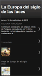 Mobile Screenshot of europasiglodelasluces.blogspot.com