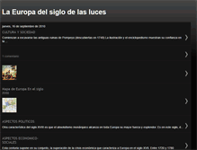 Tablet Screenshot of europasiglodelasluces.blogspot.com