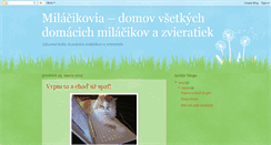 Desktop Screenshot of milacikovia.blogspot.com